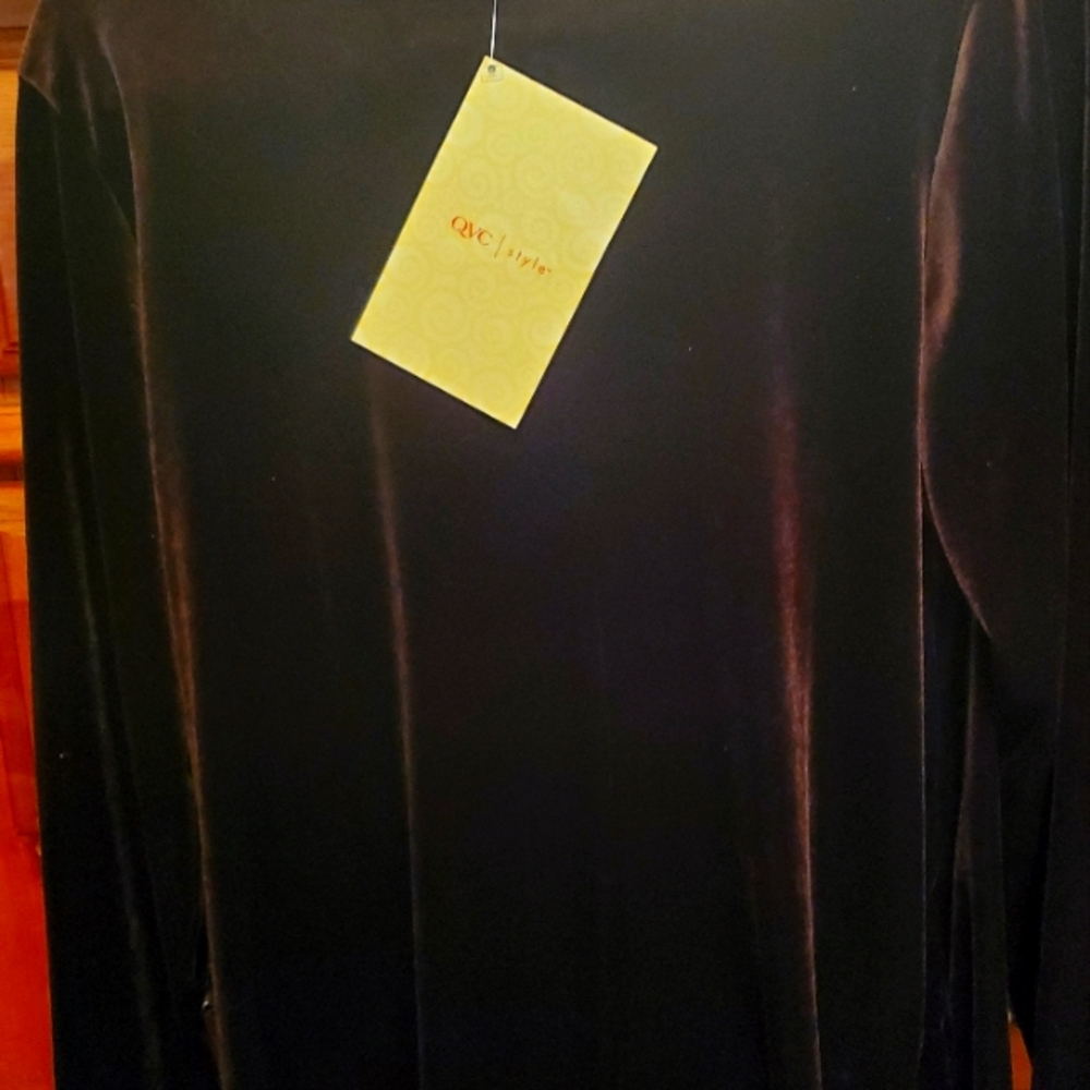 Dialogue Velvet/velour 2 peice pant set vintage QVC.